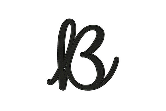 Alphabet B: A Versatile Embroidery Design for Seasonal Creations