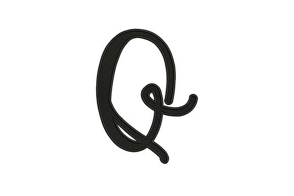 Alphabet Q Embroidery Review for Boutique Apparel