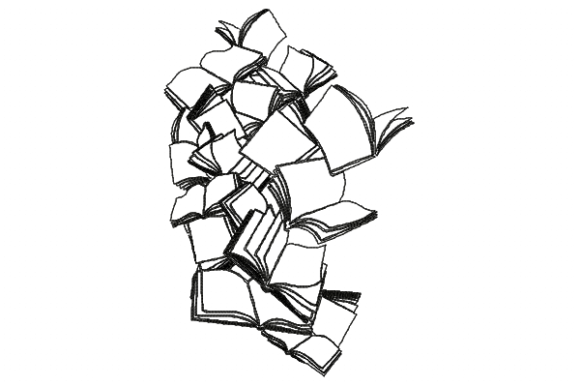 Books Line Embroidery Design Review