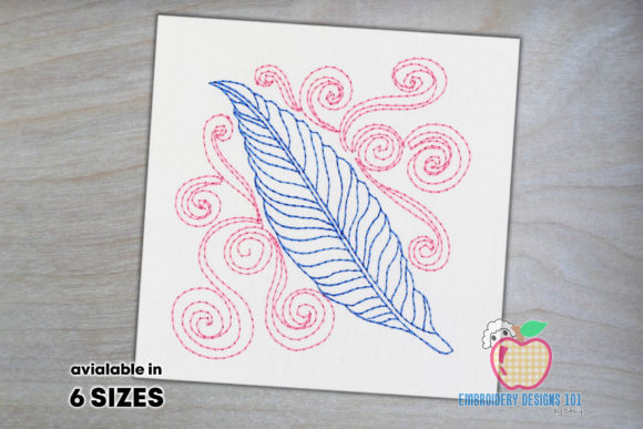 Feather Pen Bean Stitch Review for Small Business Merch