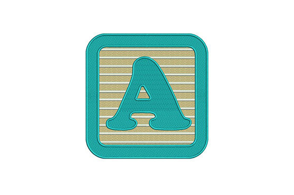 Letter A with Frame: A Versatile Embroidery Design for Seasonal Projects