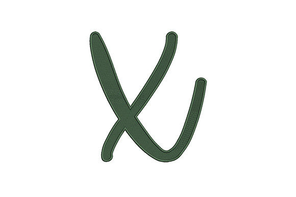 Lower Case Alphabet X Embroidery Design Review