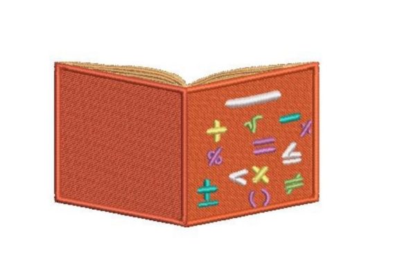 Mathematics Book Cover Embroidery Design Review