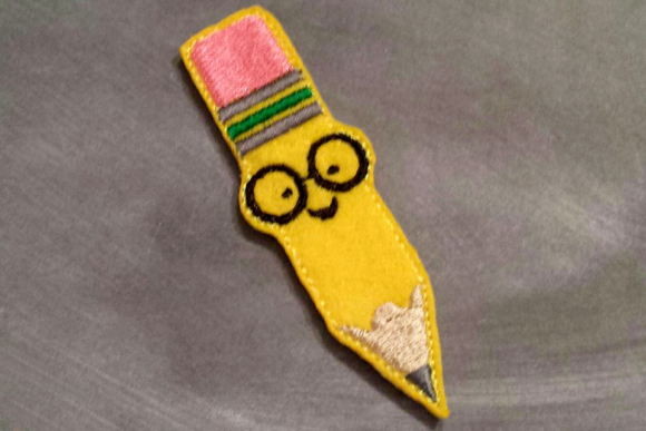 Pencil Nerd: A Playful Embroidery Design for Seasonal Creations