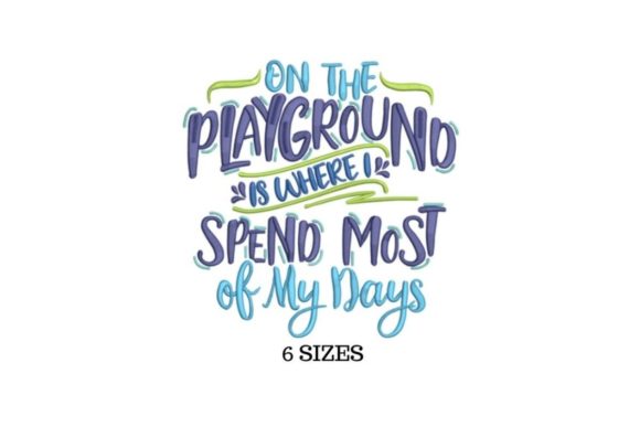 Playground Embroidery Design Review: A Versatile Gift for Educators